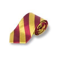 USC Cardinal and Gold Striped Tie
